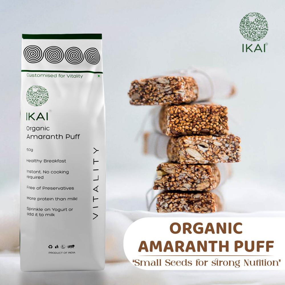 IKAI Organic Amaranth Puff 