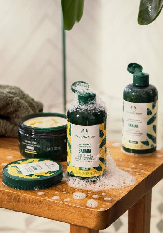 The Body Shop Banana Truly Nourishing Shampoo  Grab2Buy The Body Shop Grab2Buy