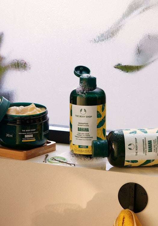 The Body Shop Banana Truly Nourishing Shampoo  Grab2Buy The Body Shop Grab2Buy