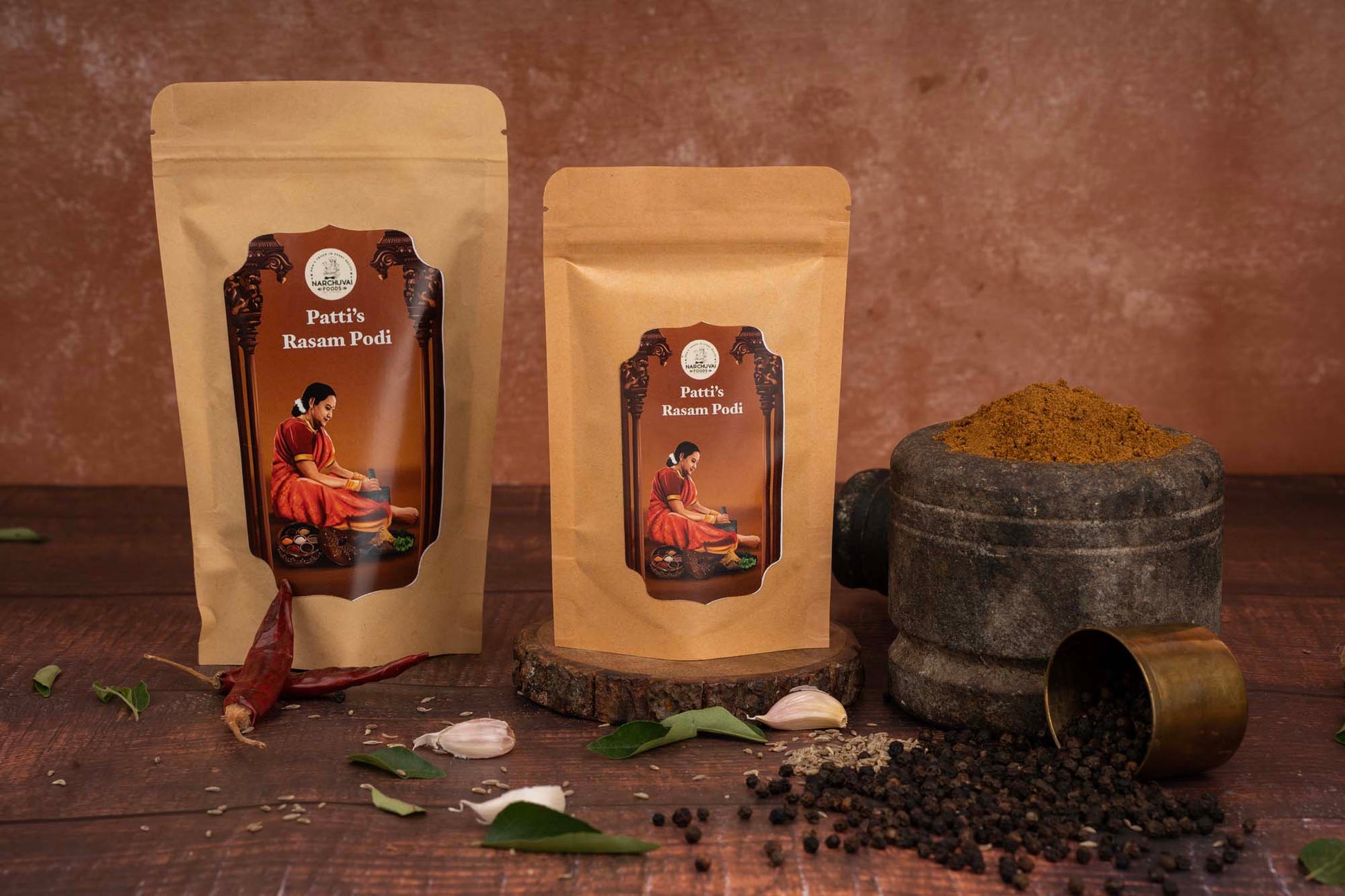 Narchuvai Foods Patti’s Rasam Podi