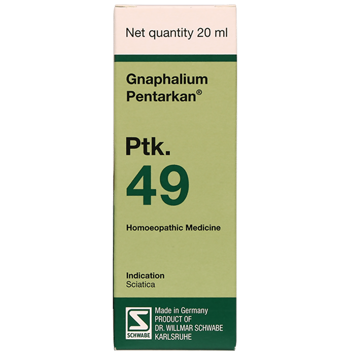 Dr. Willmar Schwabe Germany Gnaphalium Pentarkan Ptk. 49 Drops - Grab2buy