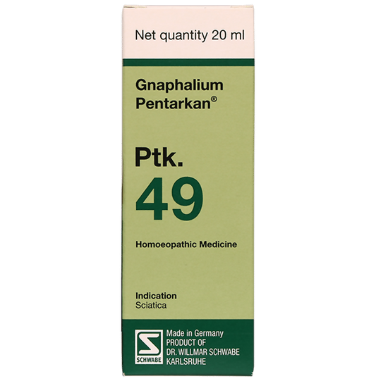 Dr. Willmar Schwabe Germany Gnaphalium Pentarkan Ptk. 49 Drops - Grab2buy