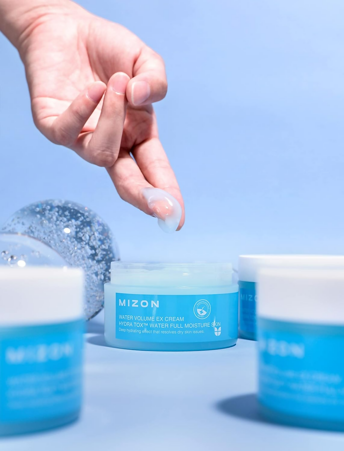 Mizon Water Volume Ex Cream Daily Hydrating Gel Moisturizer  Grab2Buy Mizon Grab2Buy
