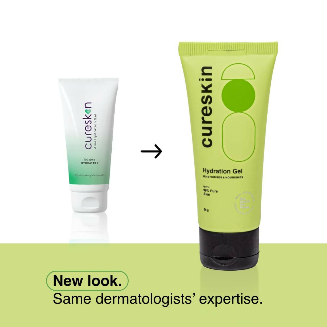 Cureskin Hydration Gel 99% Pure Aloevera 
