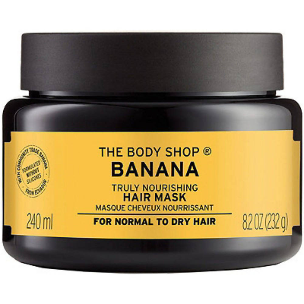 The Body Shop Banana Truly Nourishing Hair Mask  Grab2Buy The Body Shop Grab2Buy