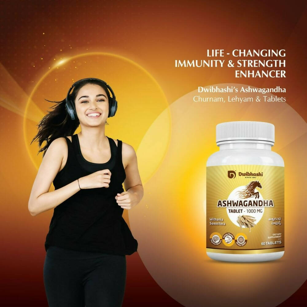 Dwibhashi Ashwagandha Tablets - Grab2buy