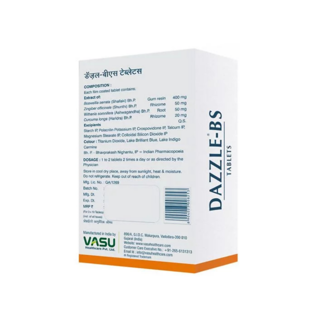 Vasu Healthcare Dazzle Bs Tablets 