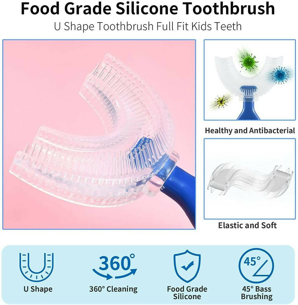 Tekme U Shaped Toothbrush For Kids  Grab2Buy Tekme Grab2Buy