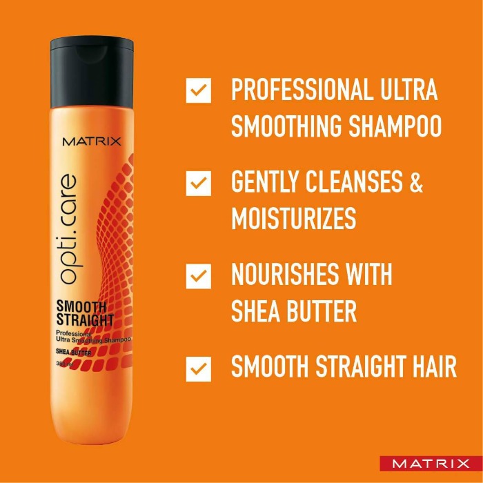 Matrix Opti. Care Smooth Straight Professional Ultra Smoothing Shampoo  Grab2Buy Matrix Grab2Buy