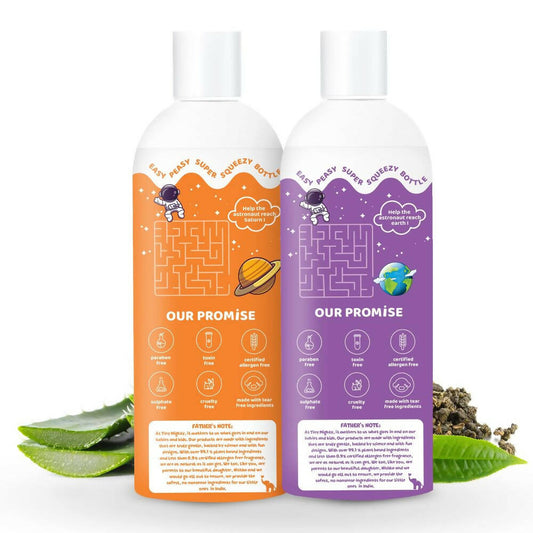 Tiny Mighty Kids Body Wash & Shampoo Combo - Grab2buy