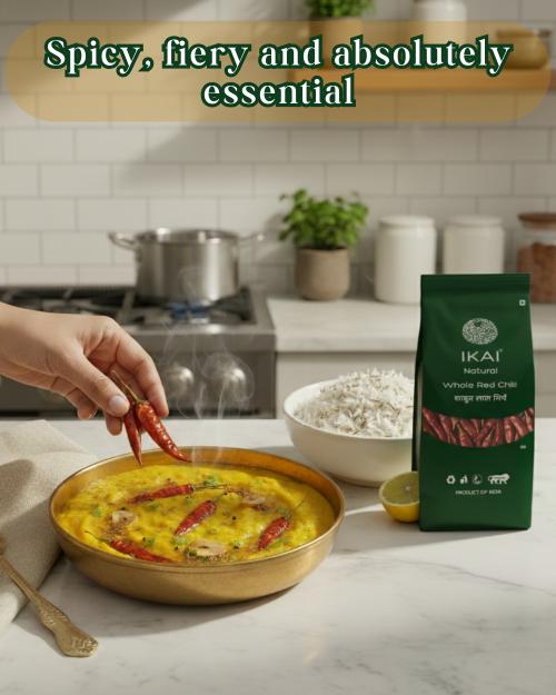 IKAI Organic Whole Red Chilli 