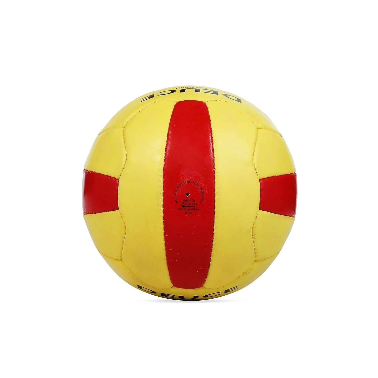 Cosco Rubber Deuce Throwball Ball Size 5 Yellow 