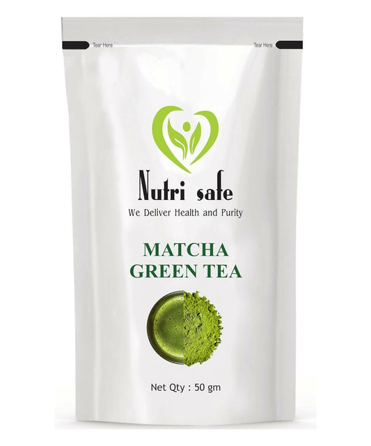 Nutri Safe Pure Japenese Culinary Grade Matcha Green Tea Powder | Swadesiicart