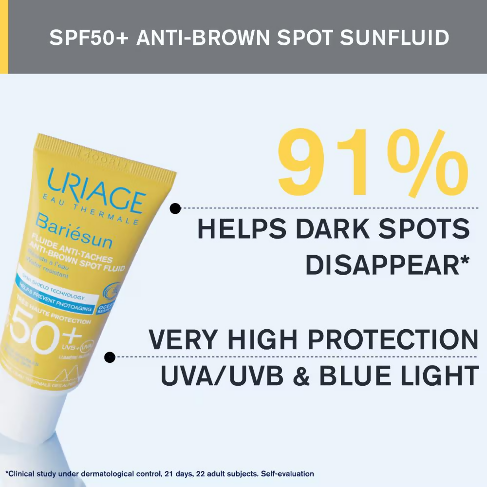 Uriage Bariesun Anti-Brown Spot Sunscreen SPF50+ Vitamin C&E  Grab2Buy Uriage Grab2Buy