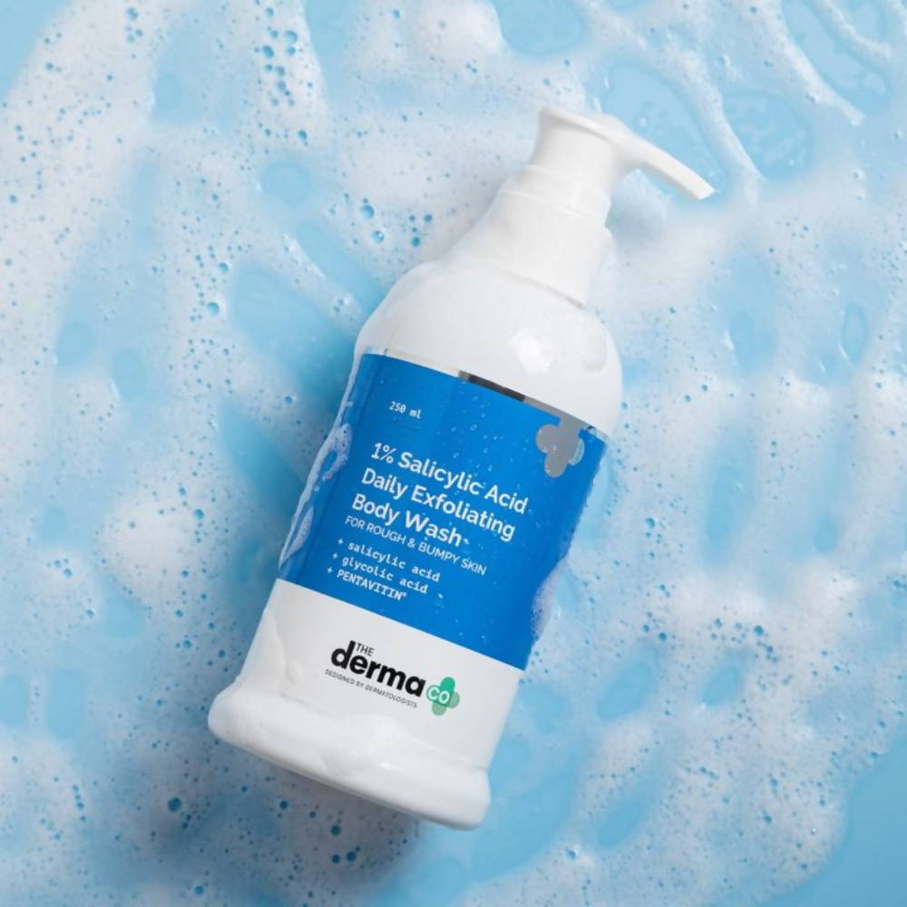The Derma Co 1% Salicylic Acid Daily Exfoliating Body Wash  Grab2Buy The Derma Co Grab2Buy
