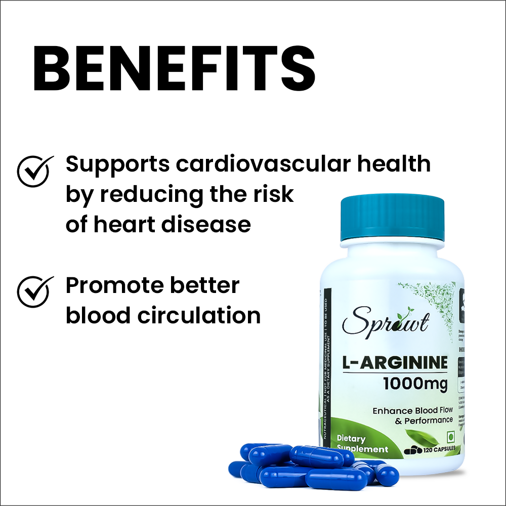 Sprowt L-Arginine Capsules - Grab2buy