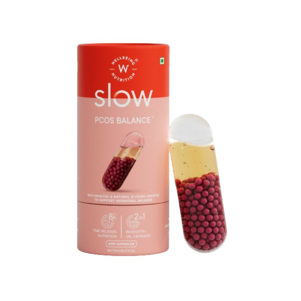 Wellbeing Nutrition Slow PCOS Balance Capsules - Grab2buy