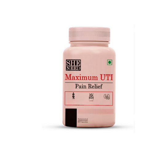 SheNeed Maximum UTI Pain Relief Capsules 