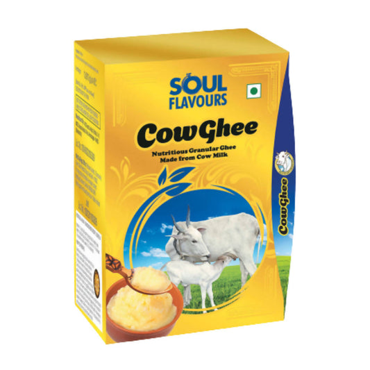 Modicare Soul Flavours Cow Ghee | Made From Grass Fed Cow's Milk | Homemade & Certified Organic Ghee 