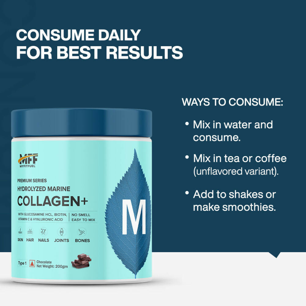MyFitFuel Hydrolyzed Marine Collagen - Orange