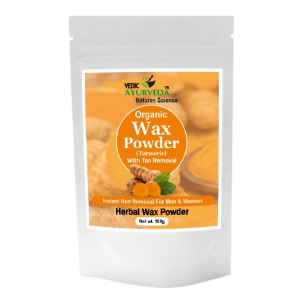 VedicAyurveda Herbal Wax Powder - Turmeric  Grab2Buy VedicAyurveda Grab2Buy