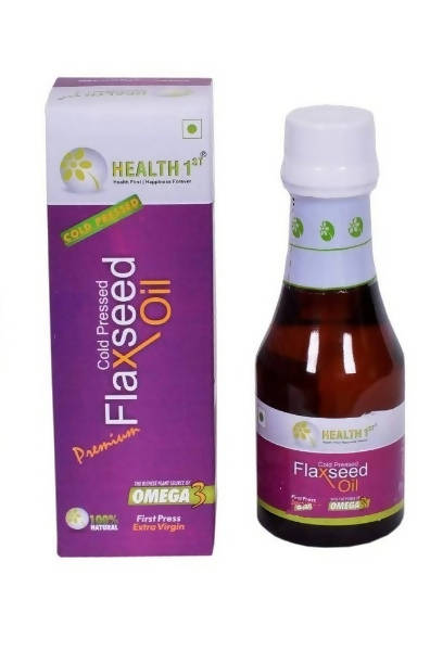 Health 1st Cold Pressed Flaxseed Oil - Grab2buy