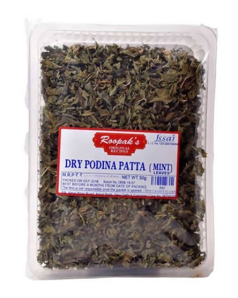 Roopak's Dry Podina Patta (Mint Leaves) - Grab2buy