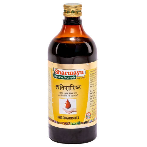 Sharmayu Ayurveda Khadirarishta Syrup 