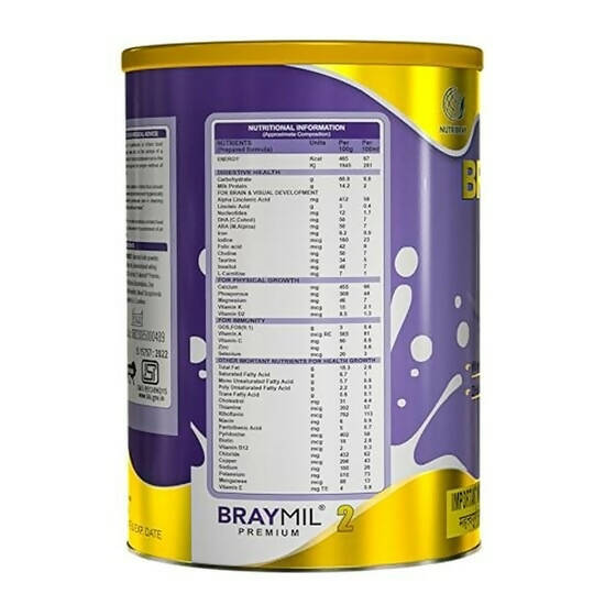 Braymil Premium 2 Follow Up Formula for 6-12 Months Powder 
