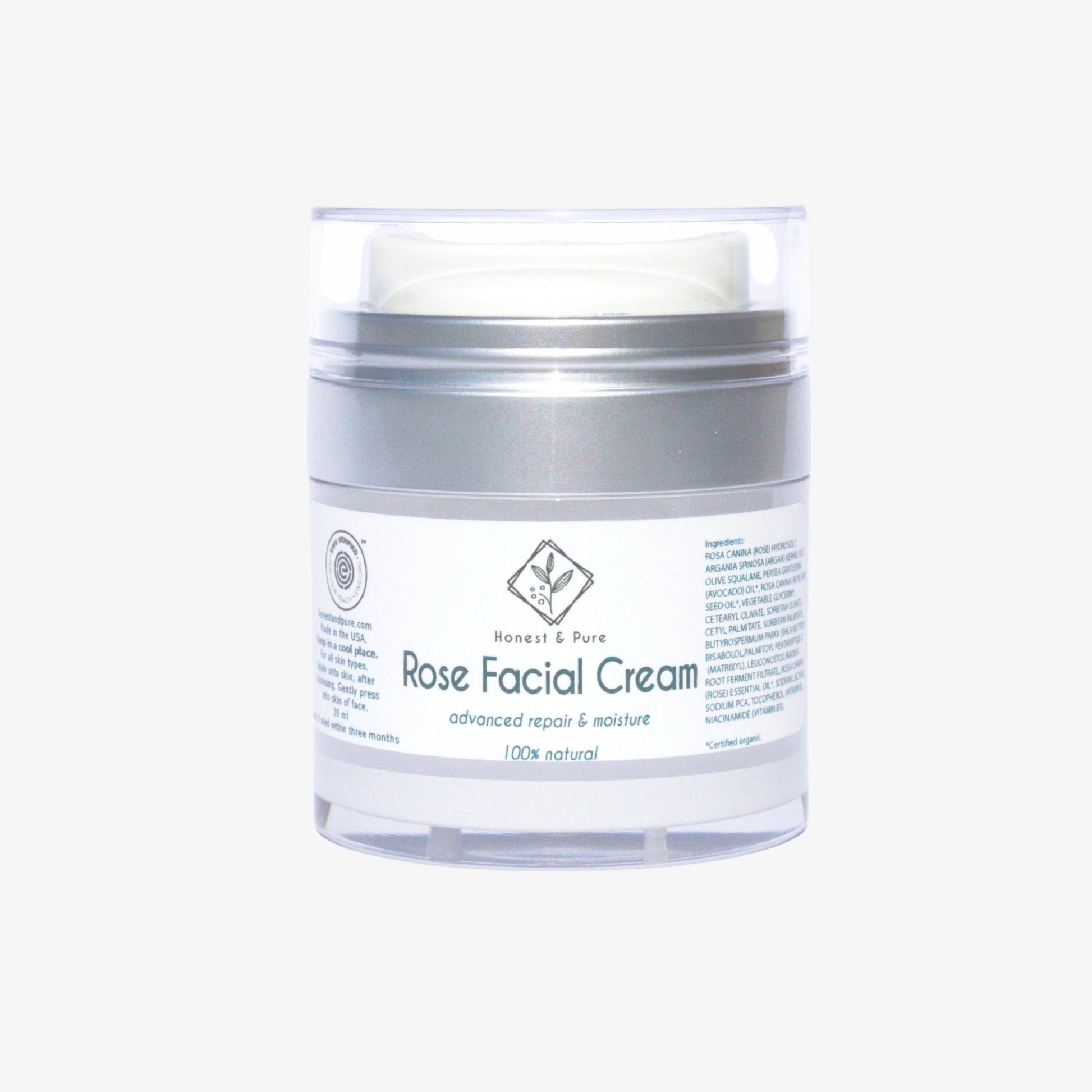 Rose Face Anti-Aging Cream and Moisturizer 