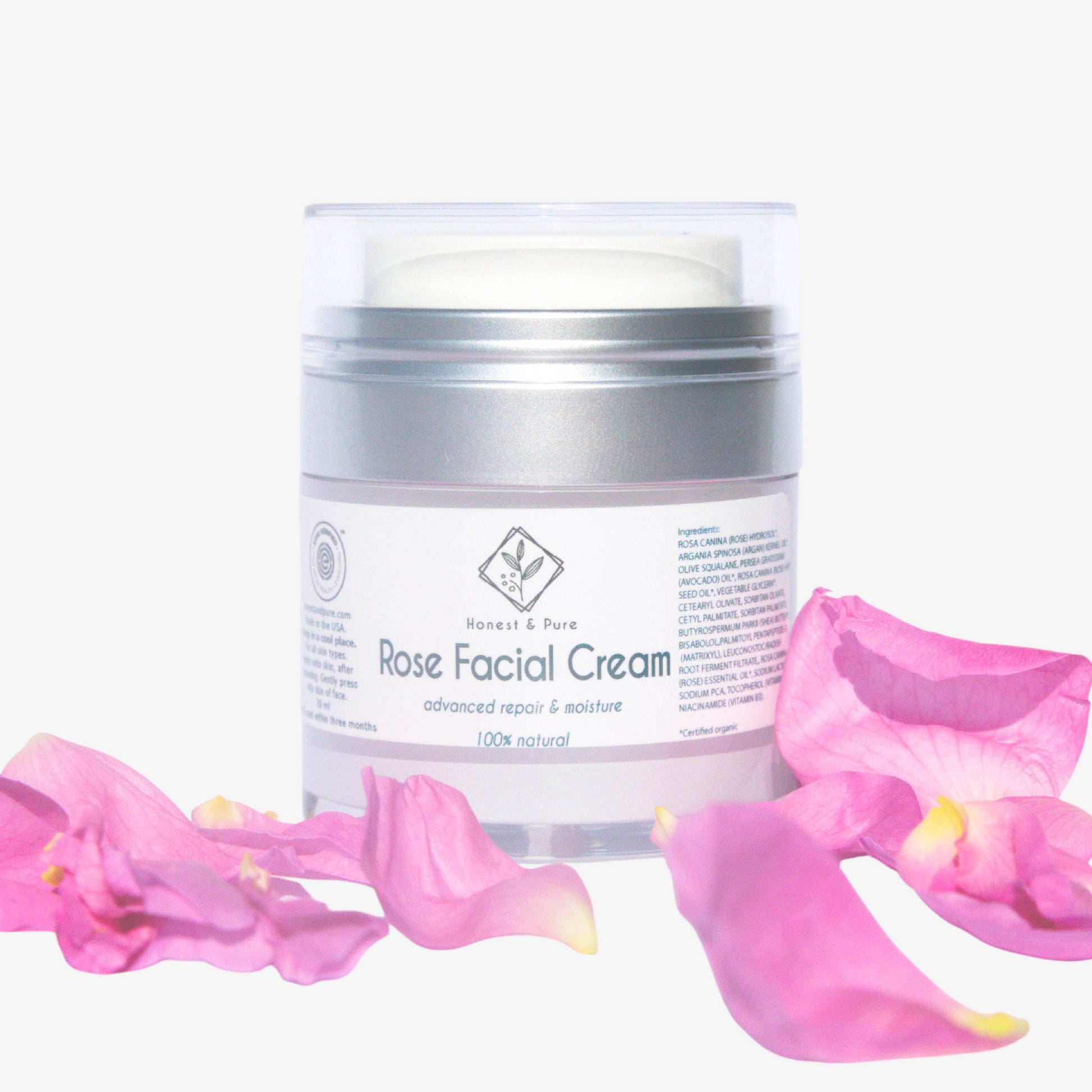Rose Face Anti-Aging Cream and Moisturizer 