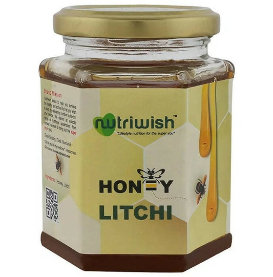 Nutriwish 100% Pure Organic Honey Litchi 
