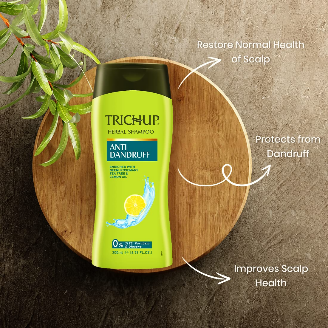 Vasu Healthcare Trichup Anti-Dandruff Herbal Shampoo  Grab2Buy Trichup Grab2Buy