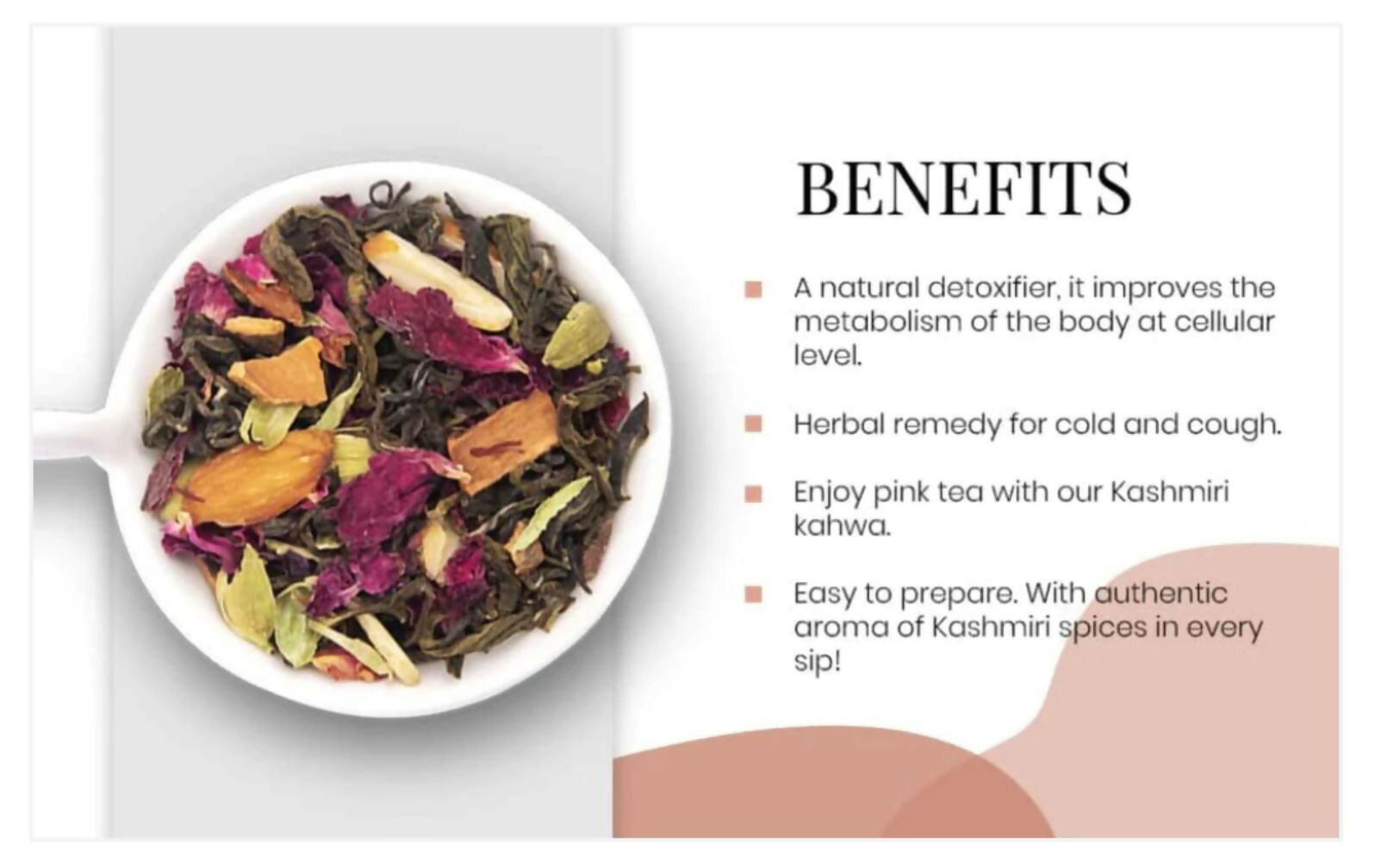 Shuddh Natural Gut Detox Tea Kashmiri Kahwa 