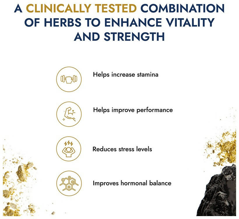 Kapiva Ayurveda Him Foods Sj Gold Capsules - Grab2buy