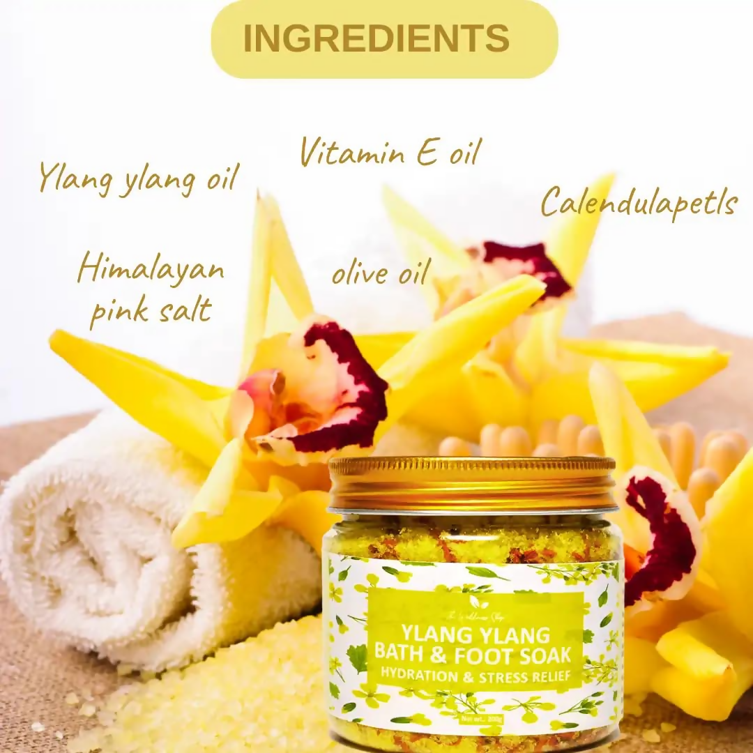 The Wellness Shop Ylang Ylang Bath & Foot Soak  Grab2Buy The Wellness Shop Grab2Buy