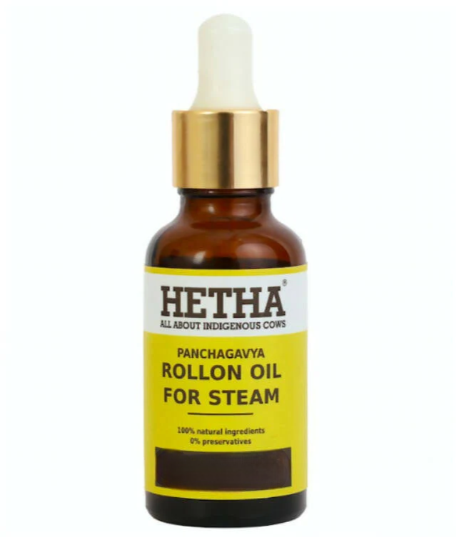Hetha Panchgavya Rollon Oil for Steam 
