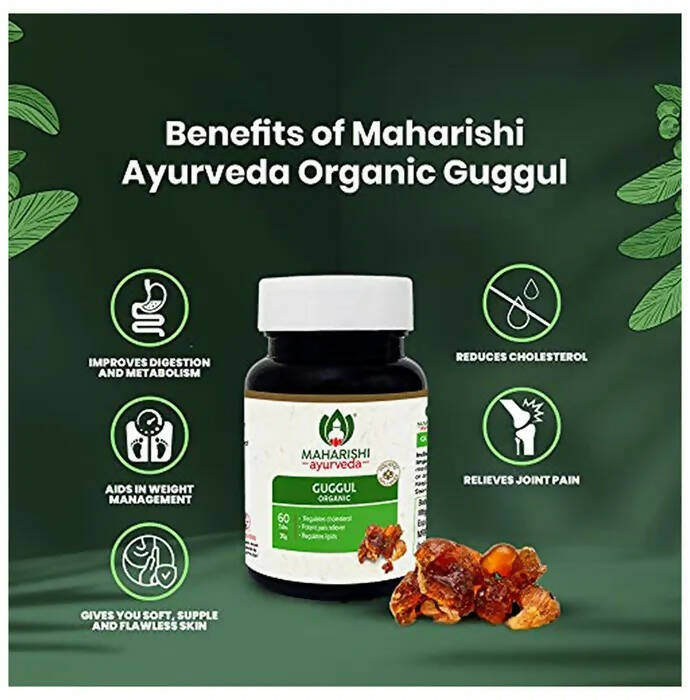 Maharishi Ayurveda Organic Guggul Tablets 