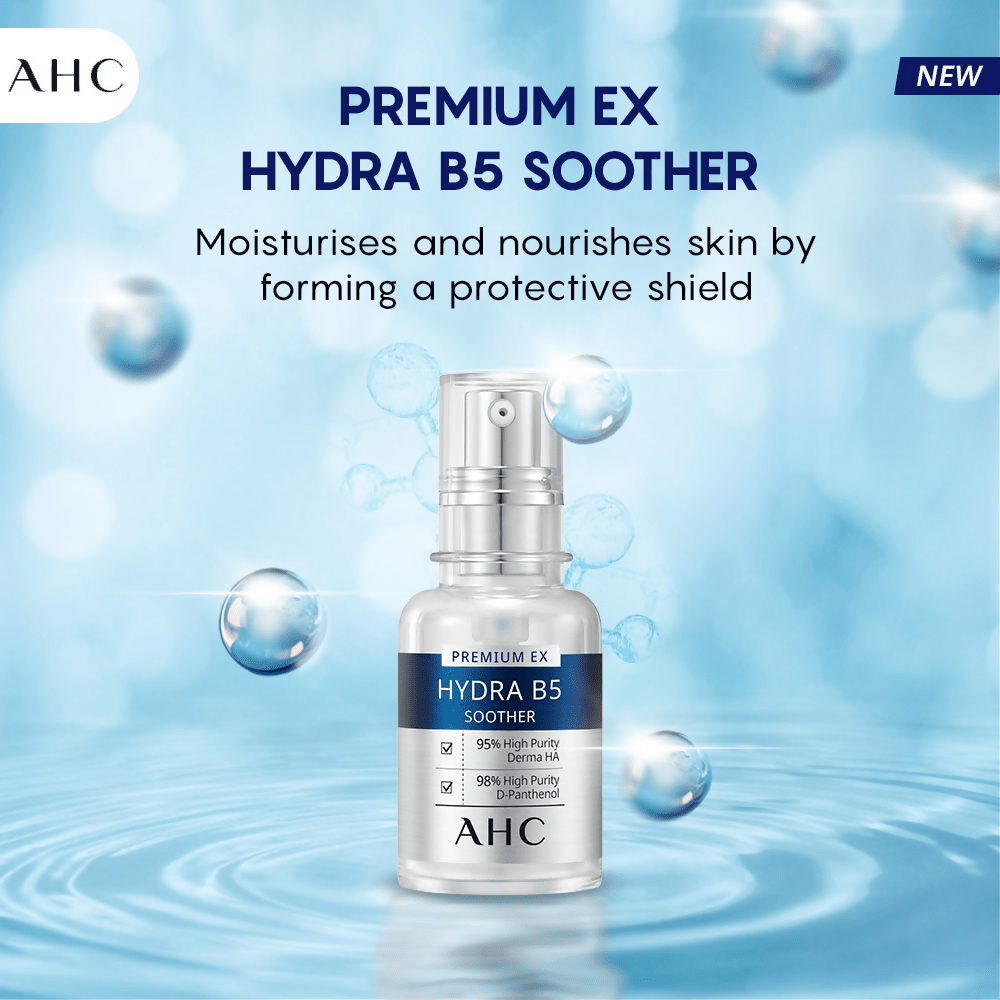 AHC Premium EX Hydra B5 Soother Hydrating Serum - Korean skincare  Grab2Buy AHC Grab2Buy