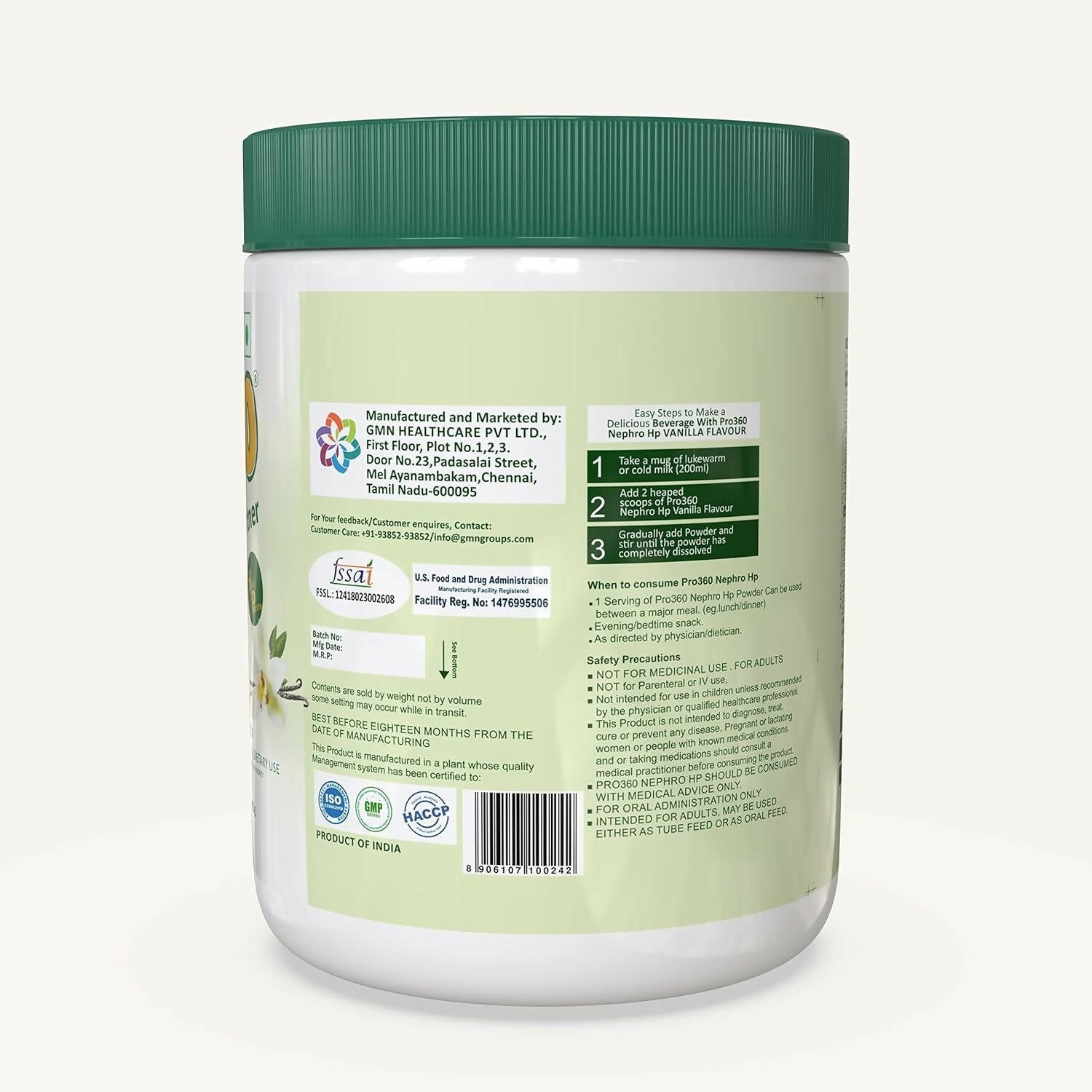 Pro360 Nefro (fka Nephro) HP - Dialysis Care Nutritional Supplement Powder 