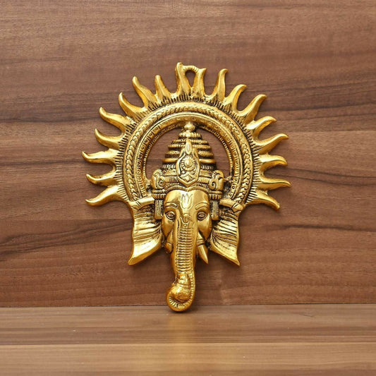 Smizzy Metal Ganesha Idol - Grab2buy