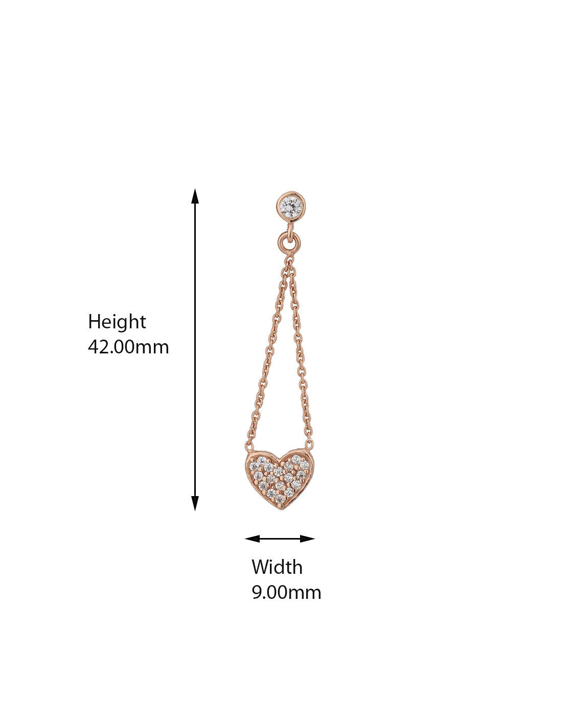 Gold-Polished With Pink Beaded Leaf Drop Earring For Women - Wahe Jewels Noz2Toz