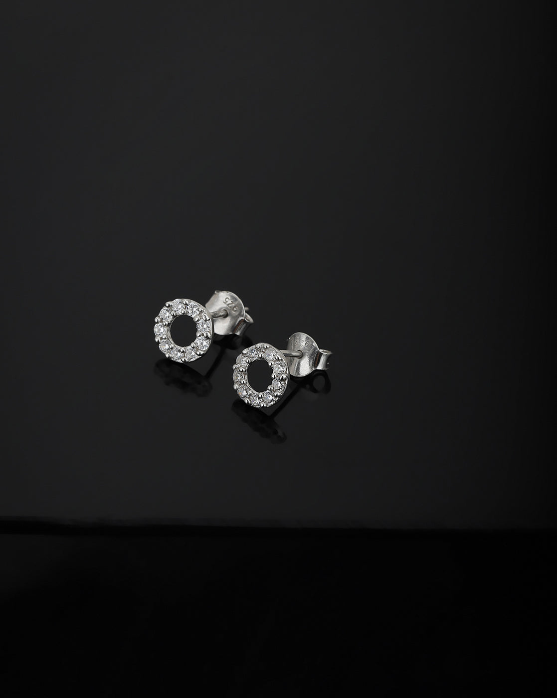 Set Of 2 Gold-Polished With Enamel & Cz Stud Earring For Girls - Wahe Jewels Noz2Toz