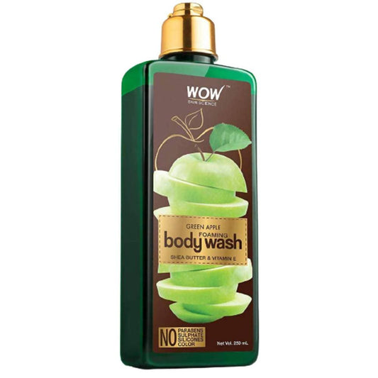 Wow Skin Science Green Apple Foaming Body Wash  Grab2Buy Wow Skin Science Grab2Buy