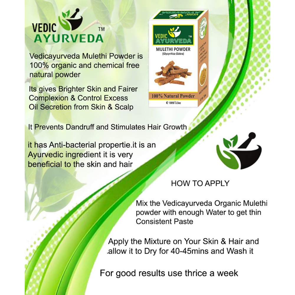 VedicAyurveda Multani Mitti Powder and Mulethi Powder  Grab2Buy VedicAyurveda Grab2Buy