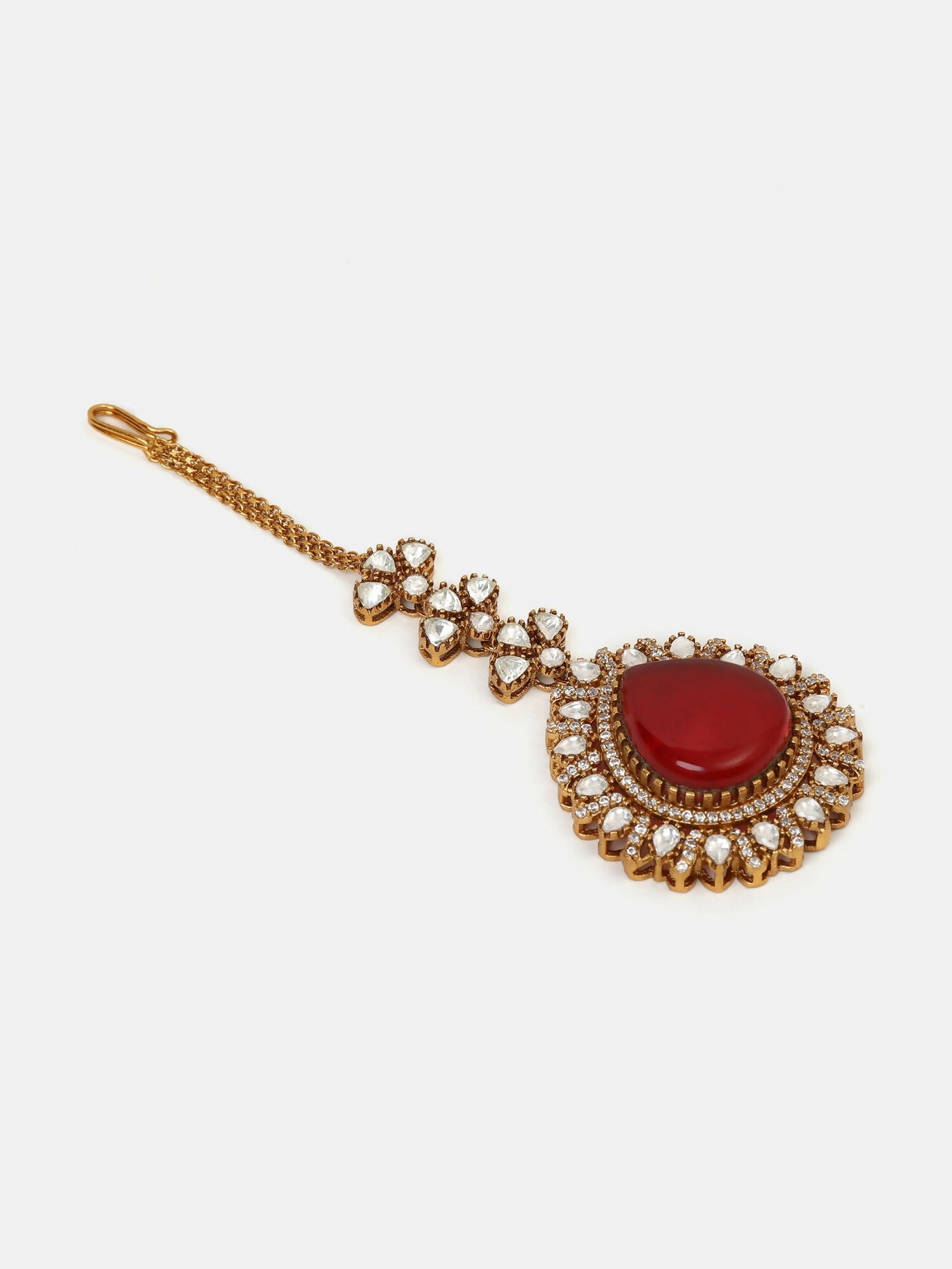 Ruby Raang Laal Shringar Tikka