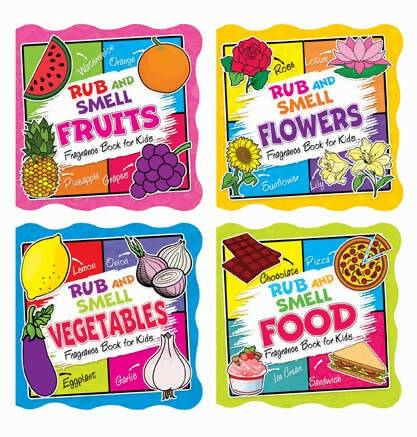 Dreamland Rub and Smell (Fragrance Book for Kids) (A set of 4 Books)