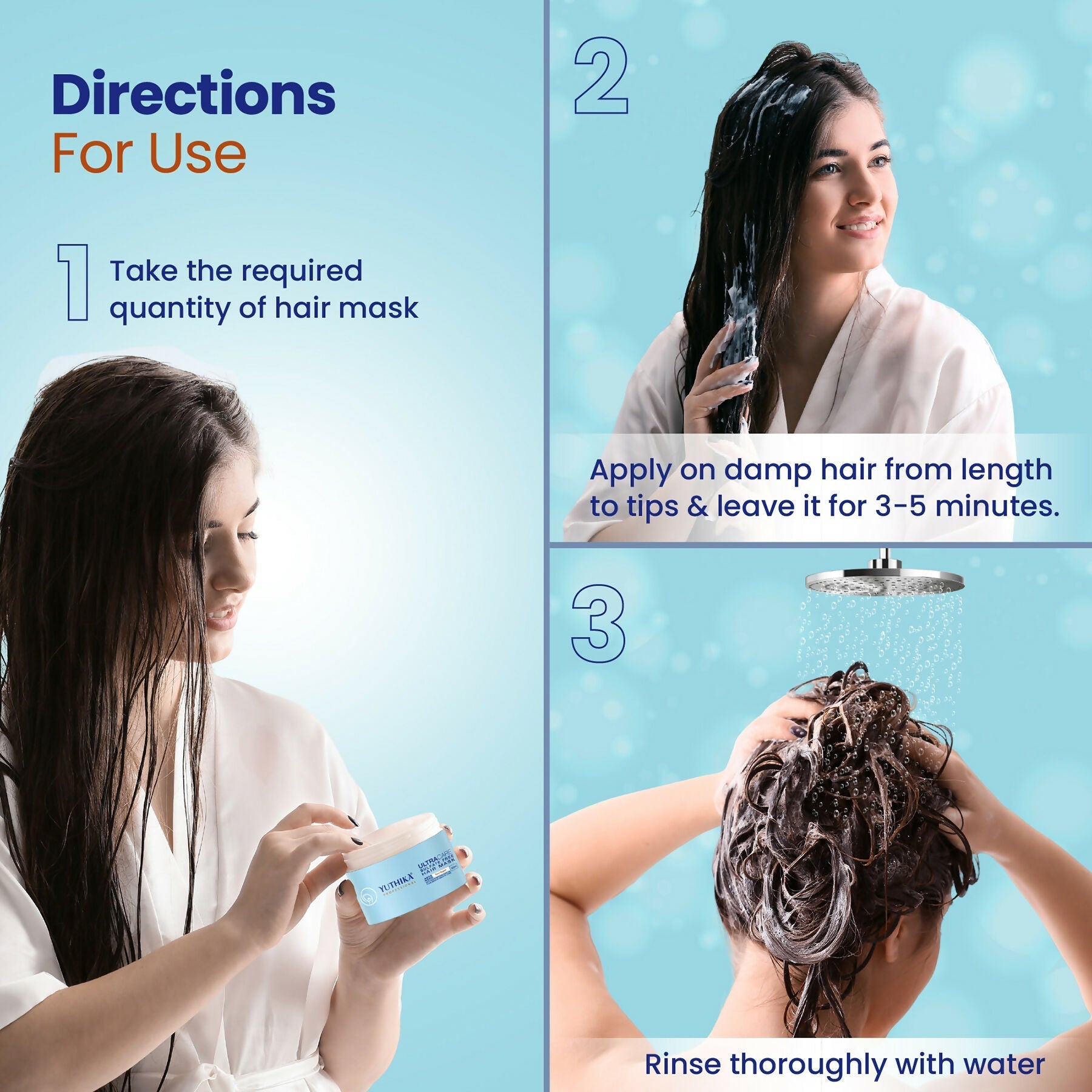Yuthika Professional Ultracare Sulfate Free Hair Mask For Women & Men  Grab2Buy Yuthika Grab2Buy