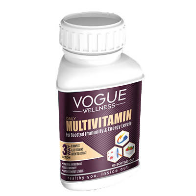 Vogue Wellness Daily Multivitamin Softgel Capsules - Grab2buy