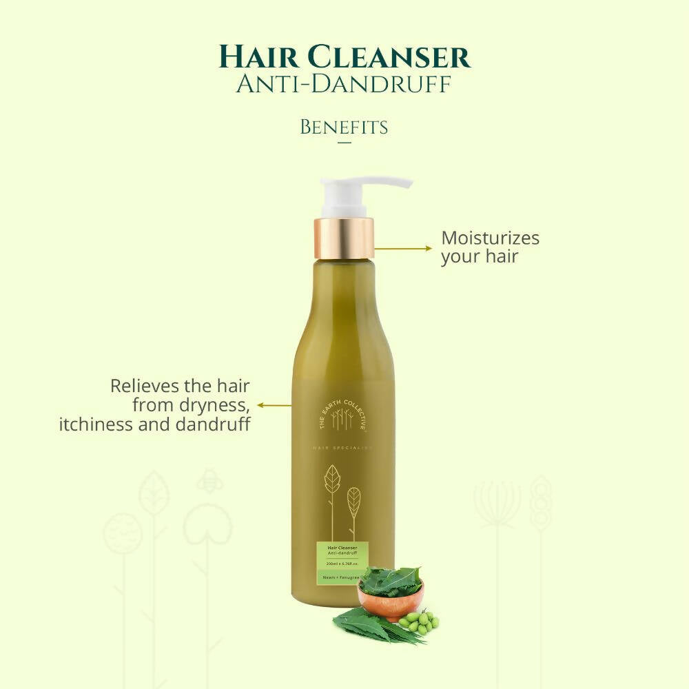 The Earth Collective Hair Cleanser - Anti-Dandruff  Grab2Buy The Earth Collective Grab2Buy
